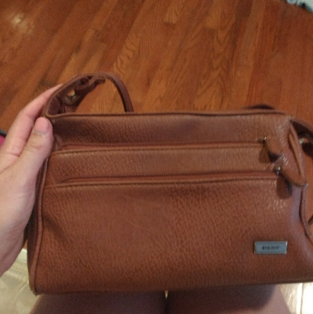 Brown crossbody purse
